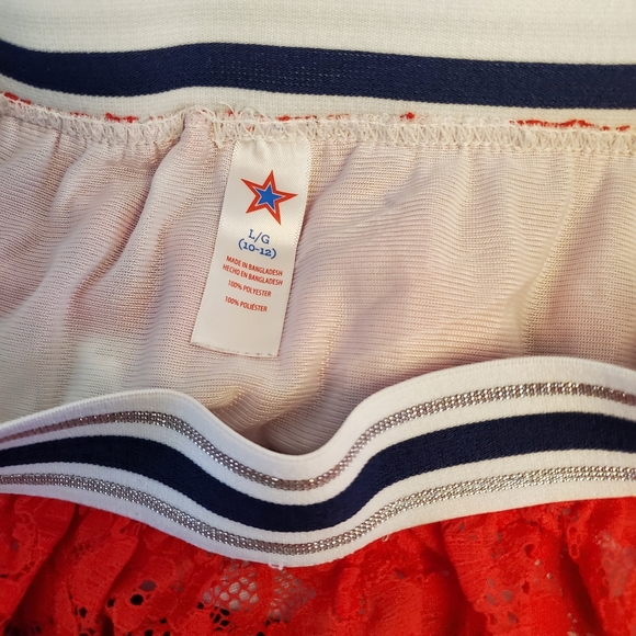 Girls Fourth Of July Skirt - Picture 4 of 4